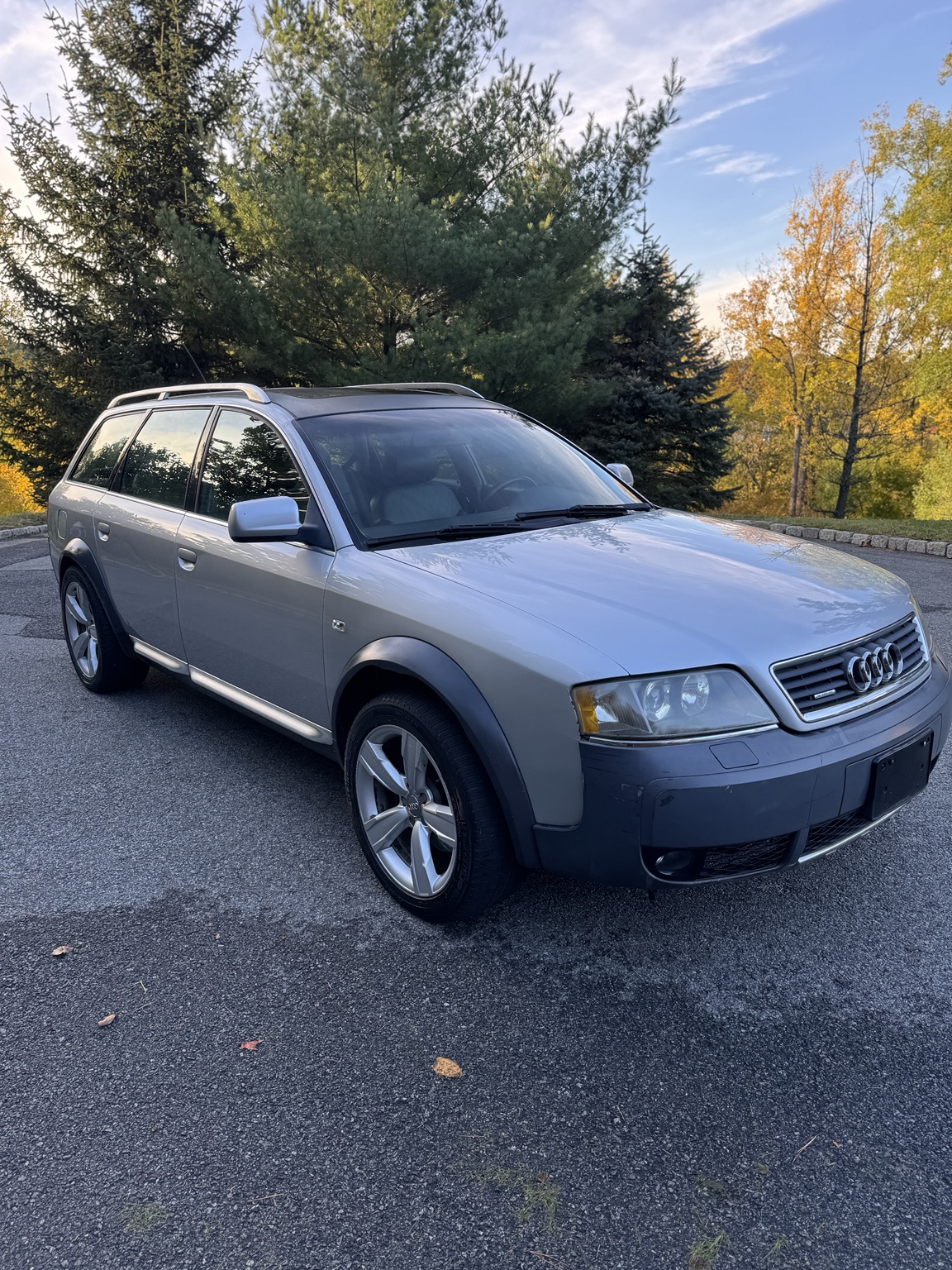 2003 Audi Allroad Stage 3 — Front passenger-side three-quarter view